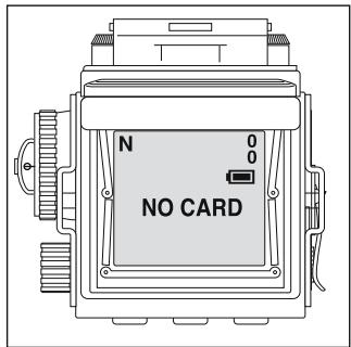 MINOX DCC ROLLEIFLEX AF 5.0 - Warning signs: Memory Full - 1