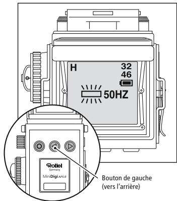 MINOX DCC ROLLEIFLEX AF 5.0 - Sélection de la fréquence (en luminière fluorescente) - 1