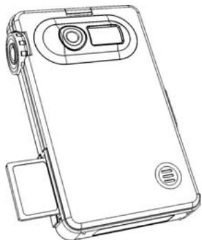 MINOX MOBI DV - Installation de la carte mémoire dans l'appareil - 2