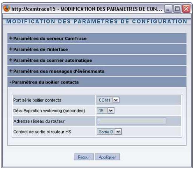 CAMTRACE V3.9.4 - INSTALLATION D'UN MODULE D'ENTRÉES SORTIES CAMIO - 3