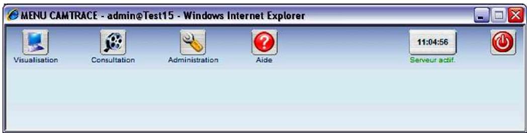 CAMTRACE V3.9.4 - Lancement des services - 2