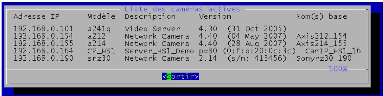 CAMTRACE V3.9.4 - b) Configuration depuis le serveur CamTrace. - 2