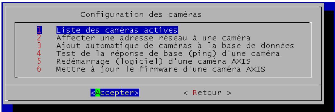 CAMTRACE V4.8.X - b) Configuration depuis le serveur CamTrace. - 1