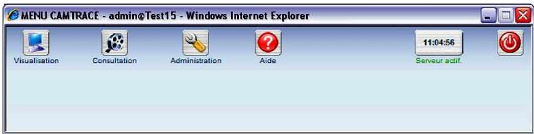 CAMTRACE V4.9.4 - Lancement des services - 2
