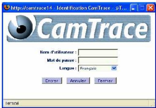 CAMTRACE V5.9.4 - Lancement des services - 1