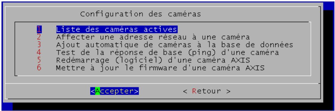 CAMTRACE V5.9.4 - b) Configuration depuis le serveur CamTrace. - 1