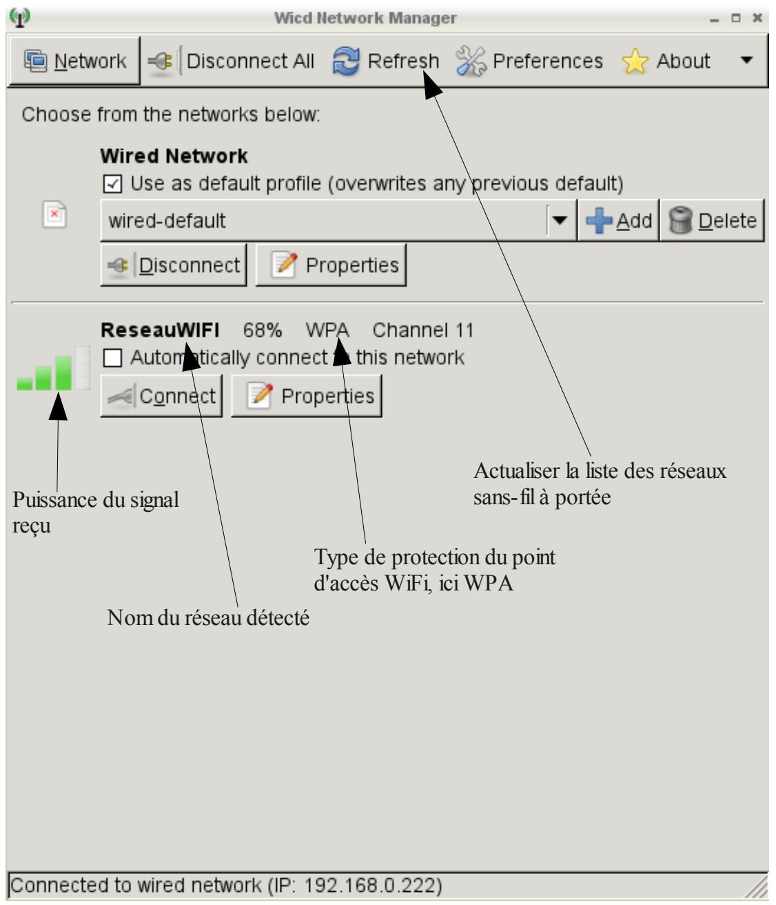 CAMTRACE VU V1.68 - 3) Connecter le VU à un réseau wifi - 2