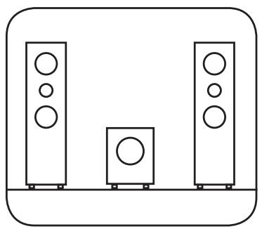 CANTON AKTIVSUBWOOFER - Positionierung im Raum - 1