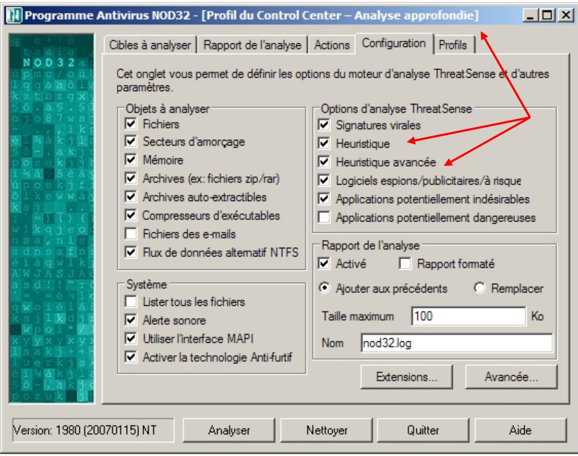 ESET NOD32 V2.7 - >> Heuristique Avancée - 3