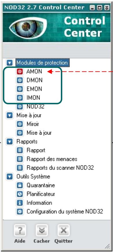 ESET NOD32 V2.7 - Analyse à l'Accès (AMON) - 2