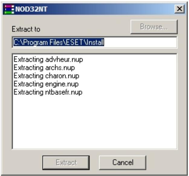 ESET NOD32 V2.7 - Instructions d'Installation pour Windows 95/98/ME et NT/2000/XP/2003 - 7