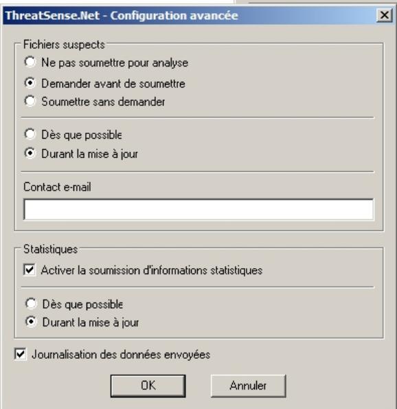 ESET NOD32 V2.7 - Le système ThreatSense.Net™ - 2
