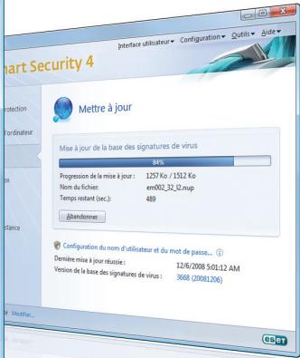 ESET SMART SECURITY 4 - Interface utilisateur - 9