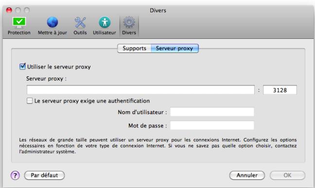 ESET CYBERSECURITY - Configuration du serveur proxy - 1