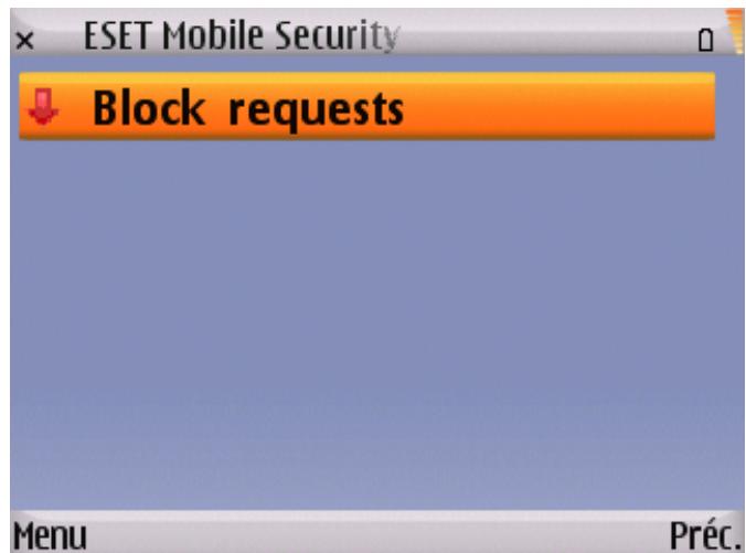 ESET MOBILE SECURITY - Paramètres (Param.) - 2