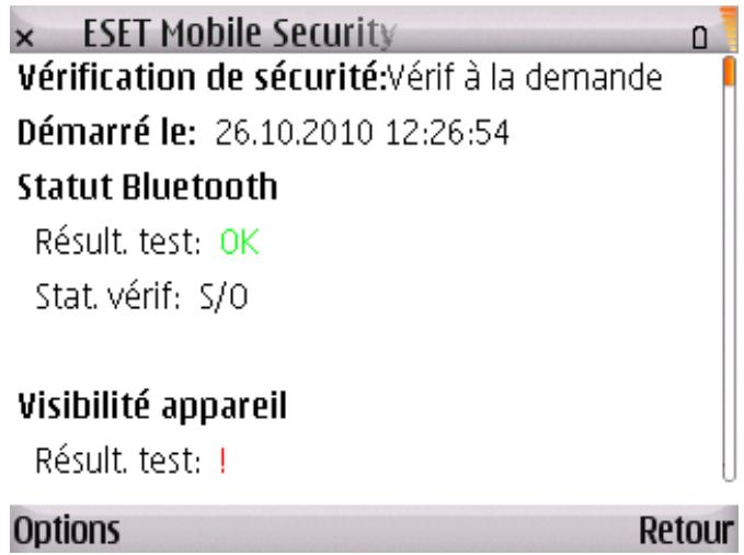 ESET MOBILE SECURITY - Affichage des journaux et des statistiques - 2
