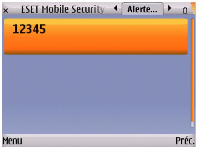 ESET MOBILE SECURITY - Paramètres (Param.) - 3