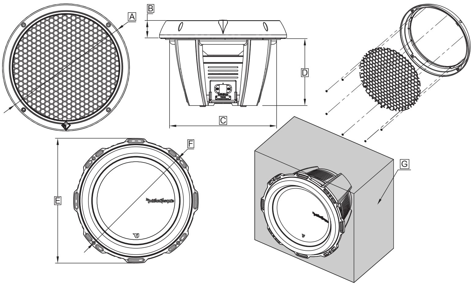 AUDIO DESIGN T1-DVC - " HIGH OUTPUT " SLOT LOADED ENCLOSURES - 5