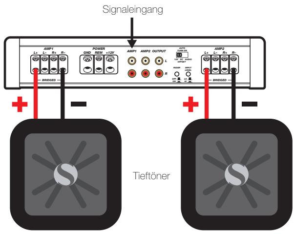 AUDIO DESIGN IX500.4 - BRÜCKENBETRIEB (MONO) - 1