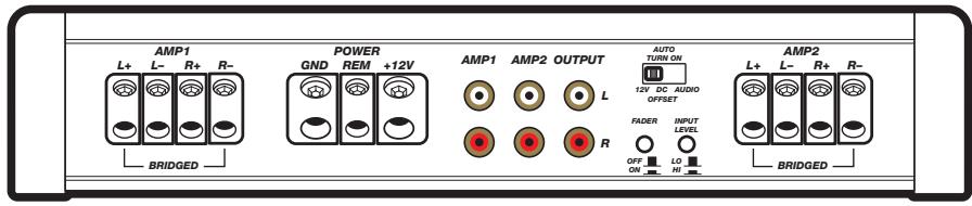 AUDIO DESIGN IX500.4 - FONCTIONNEMENT SIMULTANÉ STÉRÉO ET MONO (SAMS) - 2