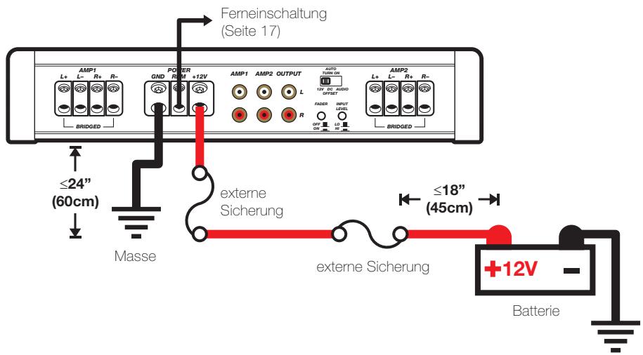 AUDIO DESIGN IX500.4 - INSTALLATION - 3
