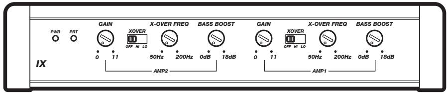 AUDIO DESIGN IX500.4 - FONCTIONNEMENT SIMULTANÉ STÉRÉO ET MONO (SAMS) - 3