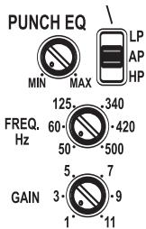 AUDIO DESIGN P300-1 - Crossover Schalter - 1