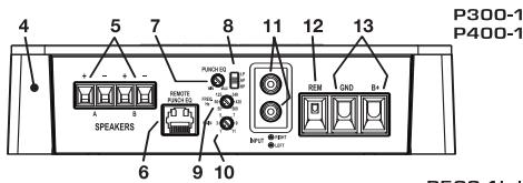 AUDIO DESIGN P700-1BD - CONTENIDO DE LA CAJA - 1