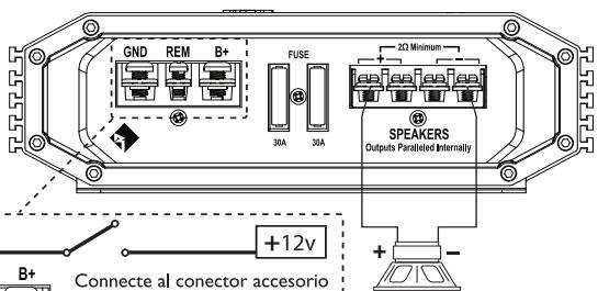 AUDIO DESIGN R1000-1 D - Conexión de Corriente - 1