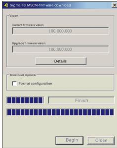 MATSUI MAT 101MR - - Uppgradera programvaran - 4