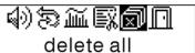 MATSUI MAT 101MR - Delete All (Odstranit všechny) - 1