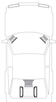 MB QUART PAB 5400 - Minimum pour les impédances globales du haut-parleur: - 2