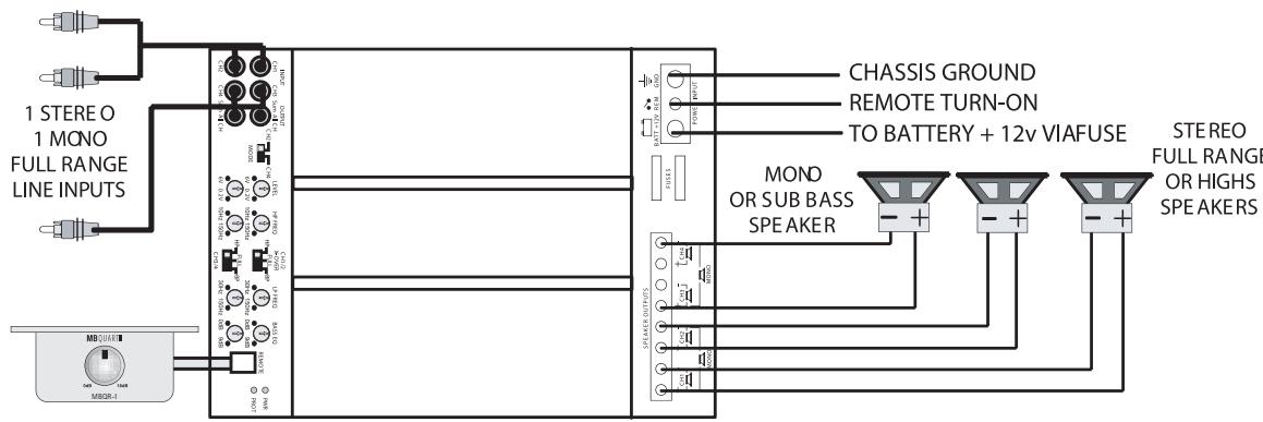 MB QUART PAB 5400 - MHHIMYM DnIy COBOKYINHbIX NIMPeJaHCOB INHaMHKOB: - 1