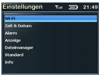 YURAKU YUR.BEAT FUSION STREAM - Einstellen der Drahtlosverbindung Wi-Fi - 1