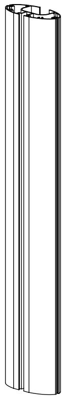 SANUS FLAT PANEL FOUNDATIONS TV STAND-PFFPS - Parts: Some parts not shown at same scale* - 3