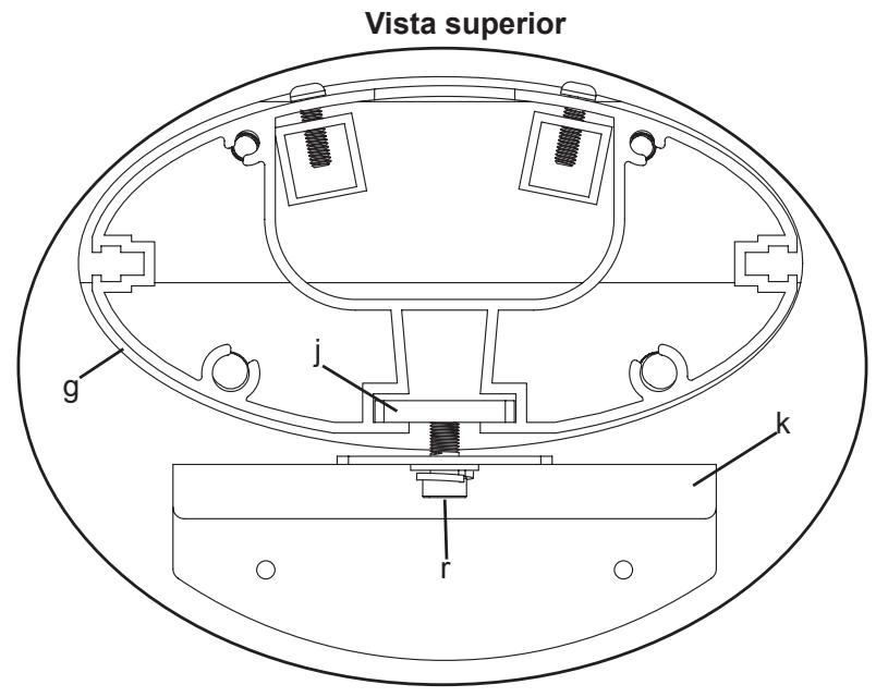 SANUS FLAT PANEL FOUNDATIONS TV STAND-PFFPS - Paso 4: Adicción del soporte de repisa al pilar - 2
