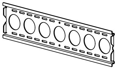 SANUS FLAT PANEL FOUNDATIONS TV STAND-PFFPS - Piezas: Algunas piezas no se muestran a la misma escala* - 6