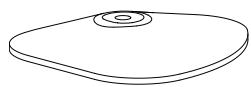 SANUS HOME THEATER IN A BOX TEAR DROP BASE-HTB3 - FR Pièces et matériel fournis - 3