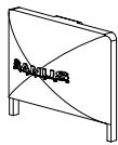 SANUS PLATINUM FURNITURE FLAT PANEL TV STAND-PFFP2 - Parts: Some parts not shown at same scale* - 13