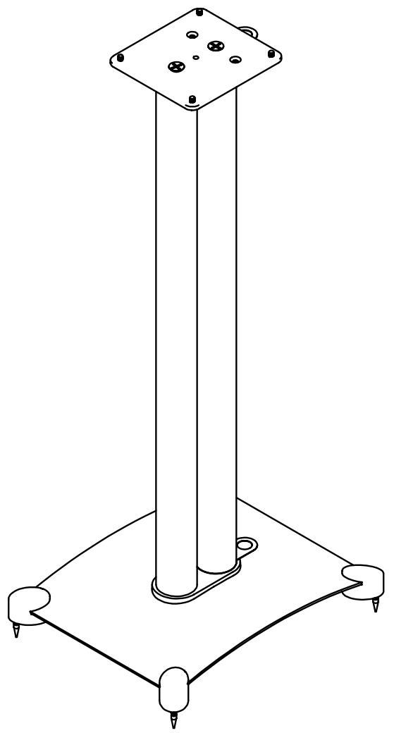 SANUS STEEL FOUNDATIONS-SF22 SF26 SF30 SF34 - International Instruction Manual For Steel Foundations® - 1
