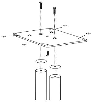 SANUS STEEL FOUNDATIONS-SF22 SF26 SF30 SF34 - International Instruction Manual For Steel Foundations® - 4