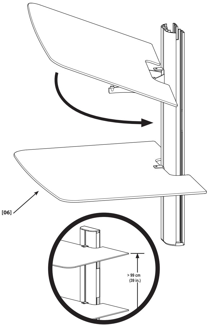 SANUS VISIONMOUNT COMPONENT SHELF-VF2021VF2022 - (VF2012) - 1