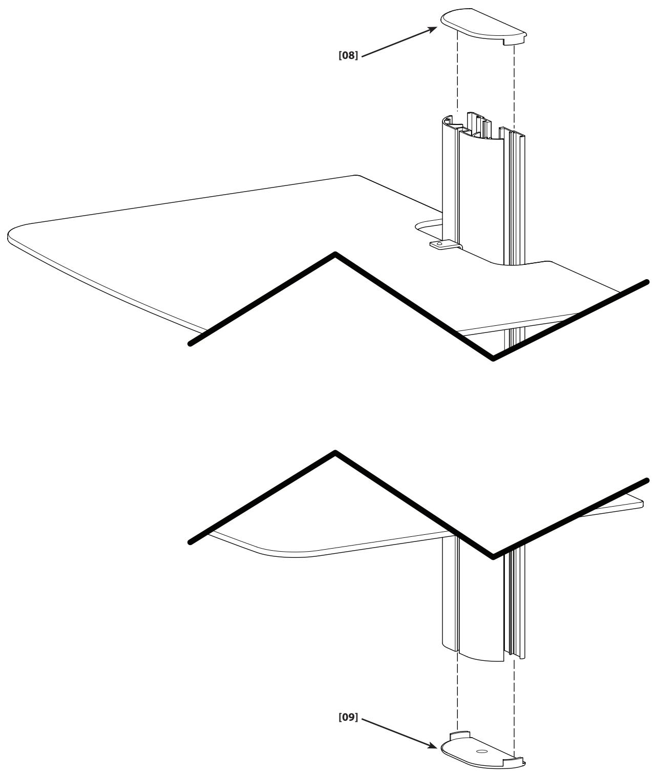 SANUS VISIONMOUNT COMPONENT SHELF-VF2021VF2022 - (VF2022) - 3
