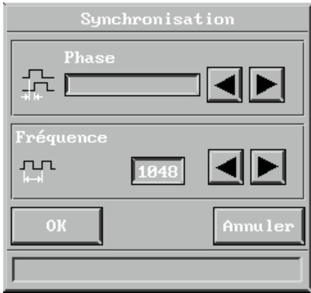DAVIS CINEVISION - Réglage de la synchronisation - 2