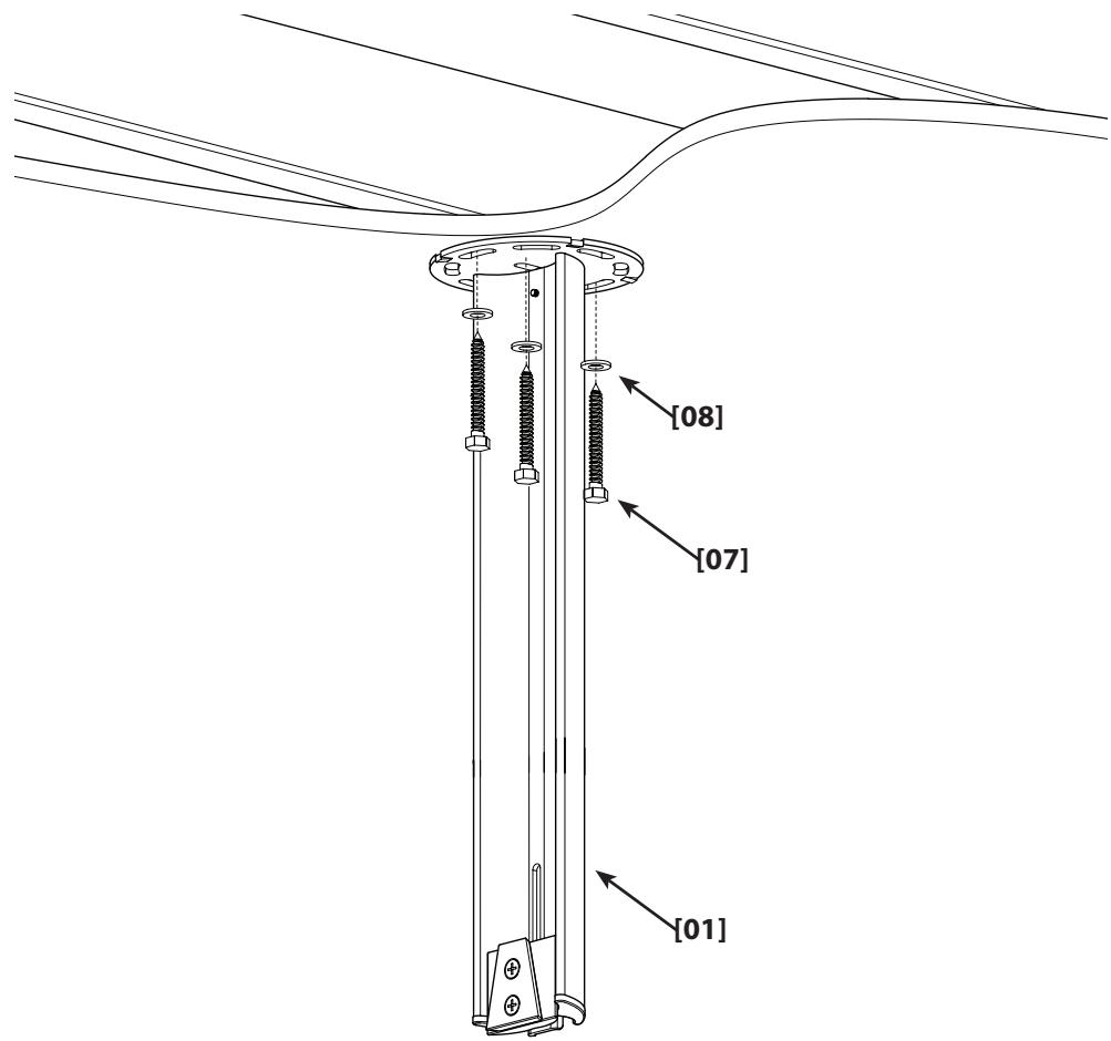 SANUS VISIONMOUNT LCD CEILING MOUNT-MC1A - 6