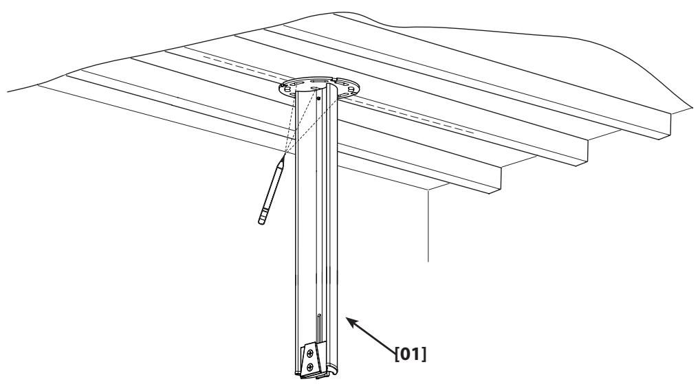 SANUS VISIONMOUNT LCD CEILING MOUNT-MC1A - 4