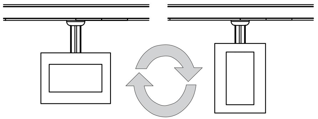 SANUS VISIONMOUNT LCD CEILING MOUNT-MC1A - 6-2 - 6