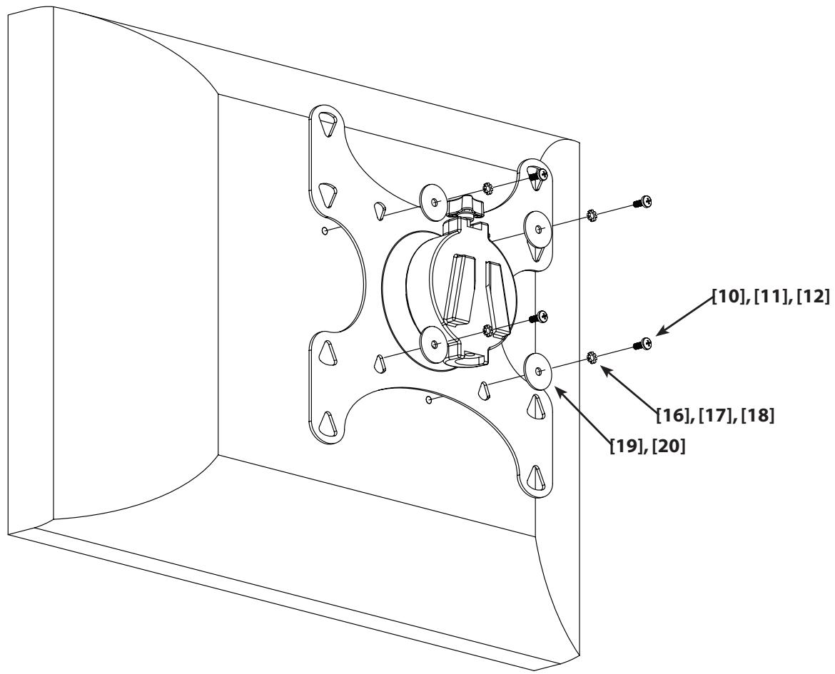 SANUS VISIONMOUNT LCD CEILING MOUNT-MC1A - 6-1 - 2
