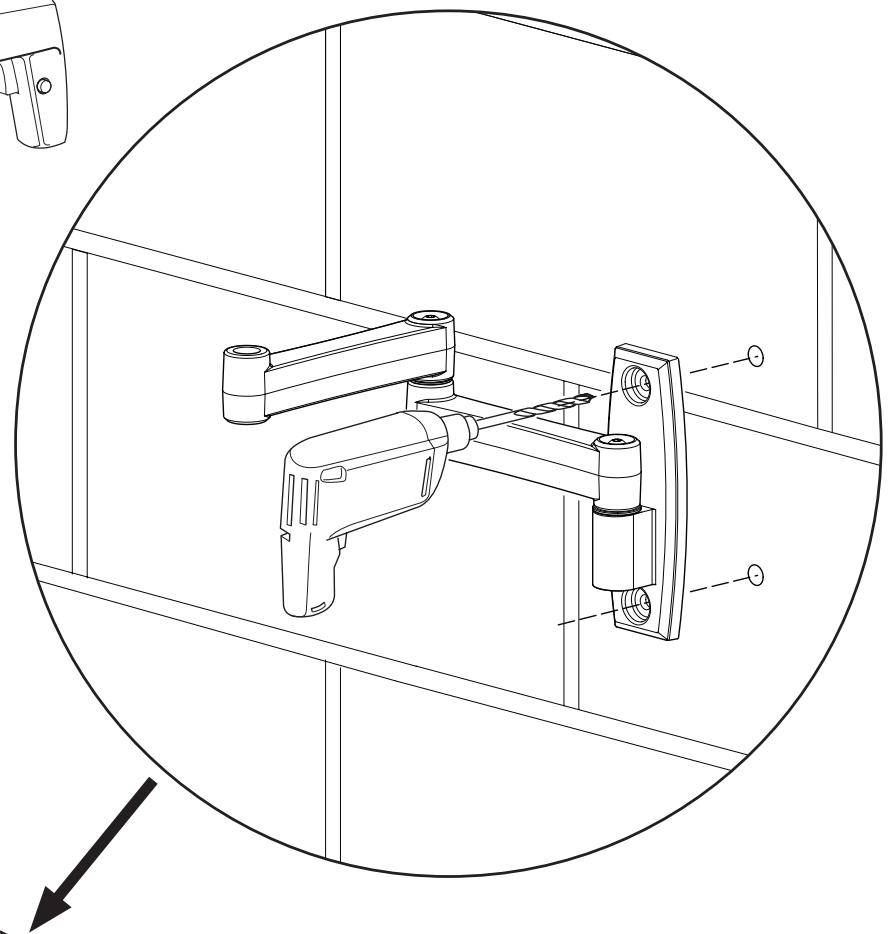 SANUS VISIONMOUNT LCD WALL MOUNT-MF215 - 12