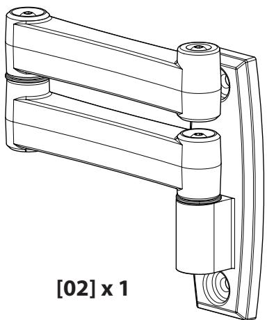 SANUS VISIONMOUNT LCD WALL MOUNT-MF215 - 5